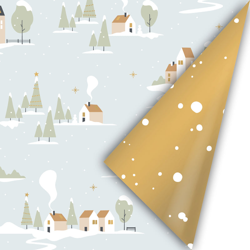 Home For Xmas Cool Cadeaupapier 50 x 300 cm